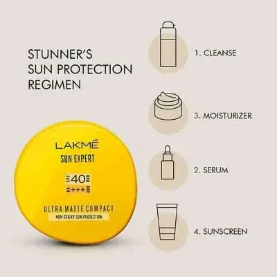 Picture of Lakme Sun Expert Ultra Matte SPF 40PA+++ Compact (7gm)