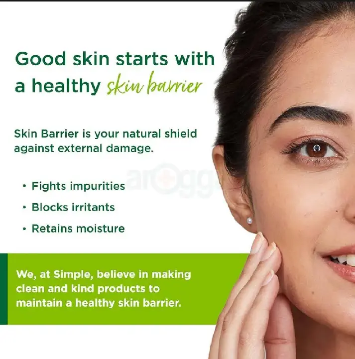 Picture of Simple Face Wash | Simple Kind to Skin Refreshing Facial Gel wash | 150ml - Green