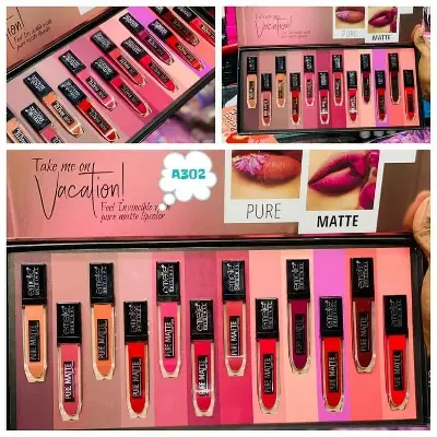 Picture of Emelie 12 in 1 Matte Liquid Lipstick Set