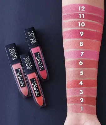 Picture of Emelie 12 in 1 Matte Liquid Lipstick Set