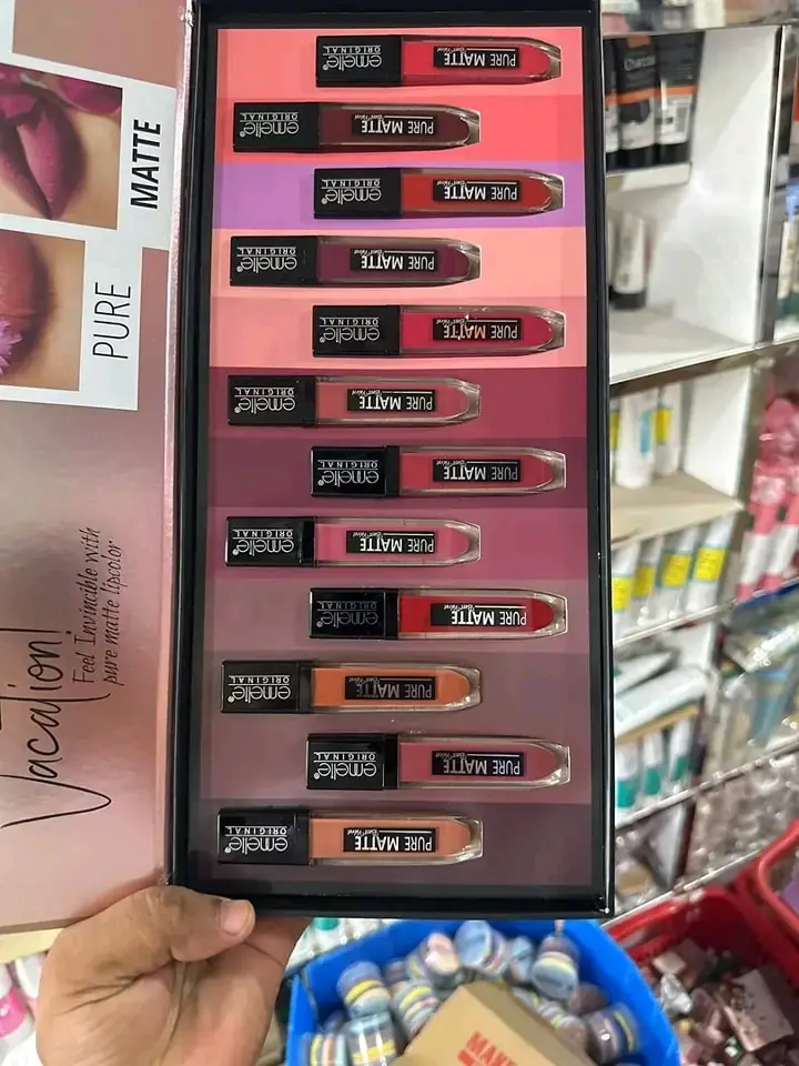Picture of Emelie 12 in 1 Matte Liquid Lipstick Set
