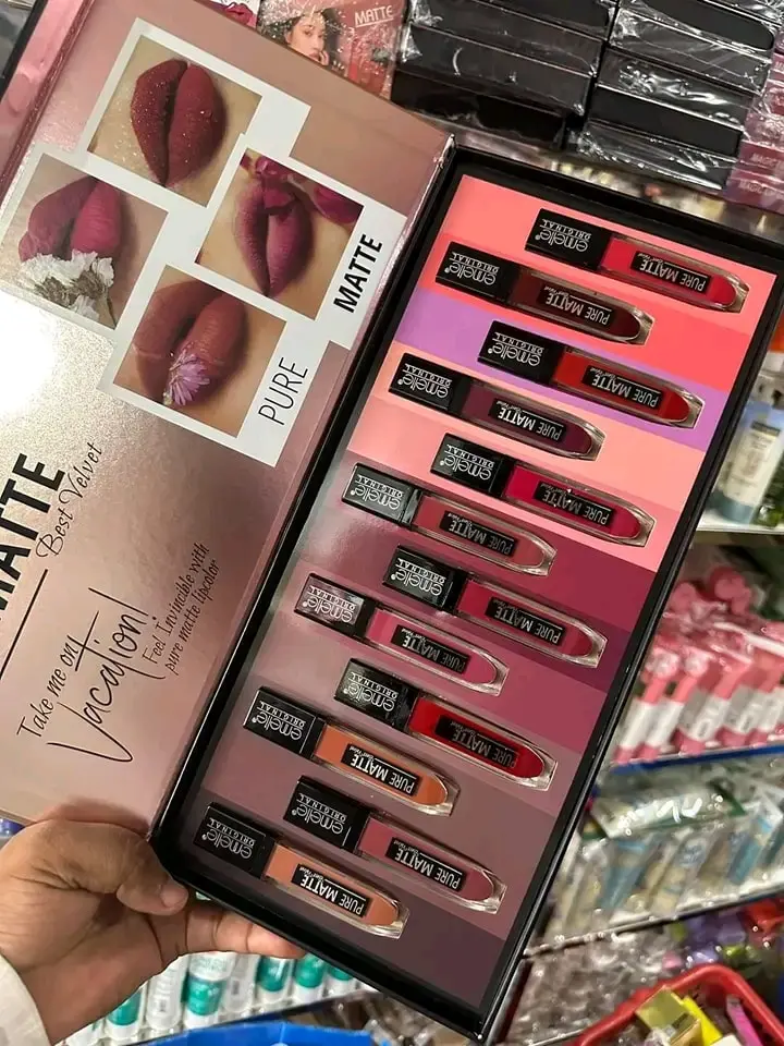 Picture of Emelie 12 in 1 Matte Liquid Lipstick Set
