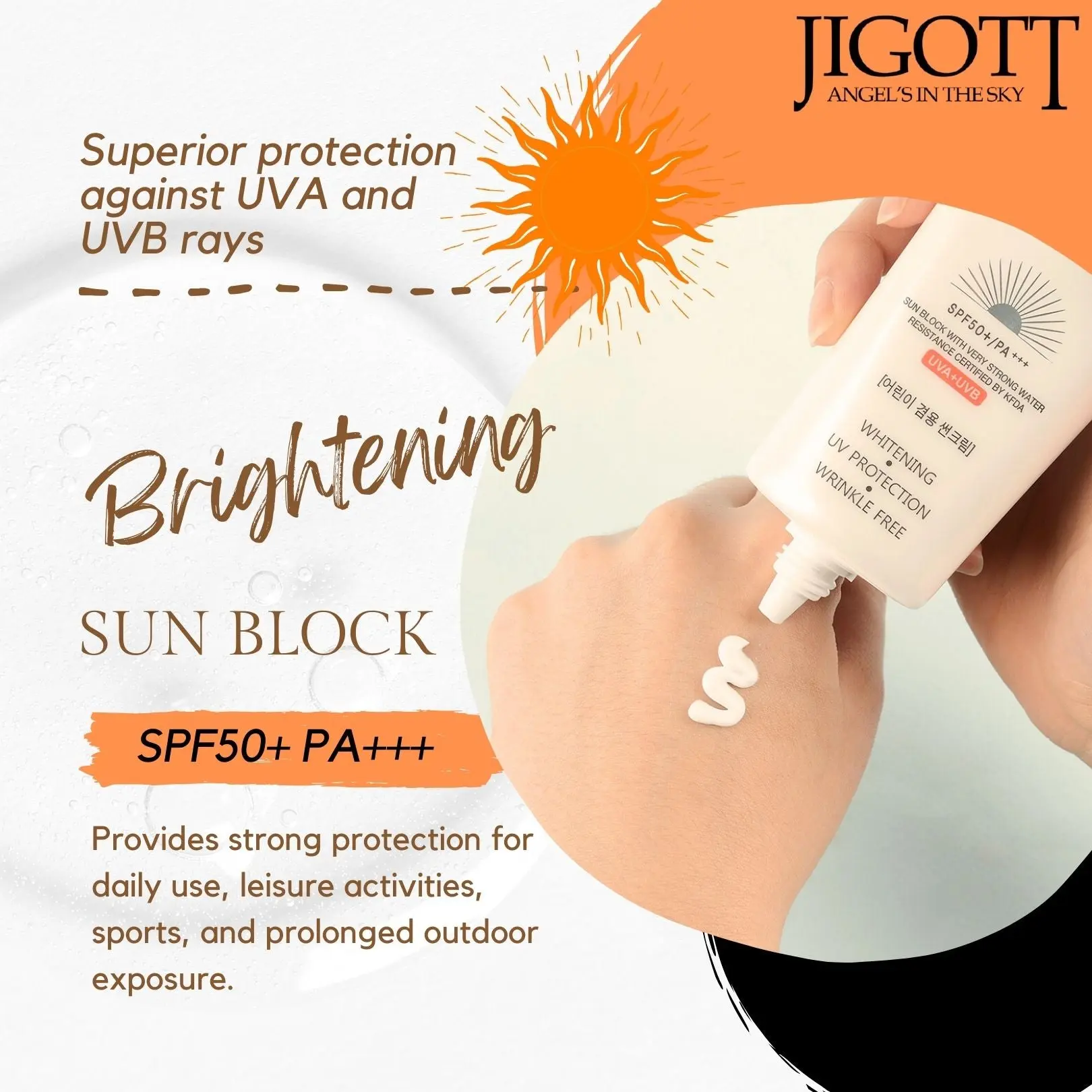 Picture of JIGOTT Whitening UV Sunblock With SPF 50PA+++