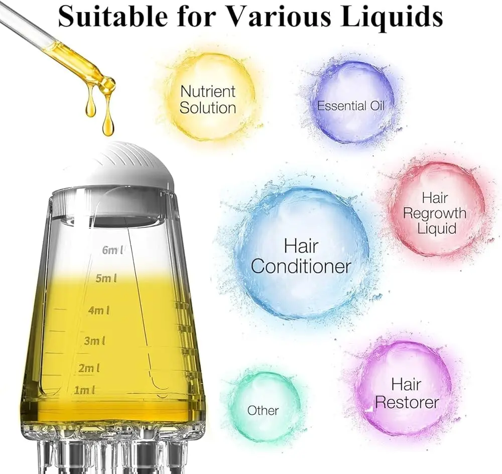 Picture of Hair Oil Applicator & Scalp Massager for Hair Regrowth