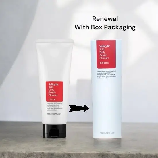 Picture of Original Cosrx Salicylic Acid Daily Gentle Cleanser -150ml - White