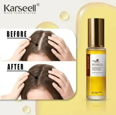 Picture of Karseell Maca Essence Hair Oil for damaged & Frizzy Hair | 50ML