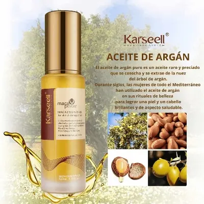 Picture of Karseell Maca Essence Hair Oil for damaged & Frizzy Hair | 50ML