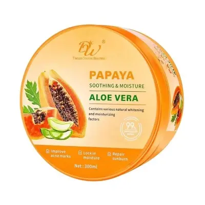 Picture of Papaya Moisturizing Aloe Vera Soothing Gel - 300ml