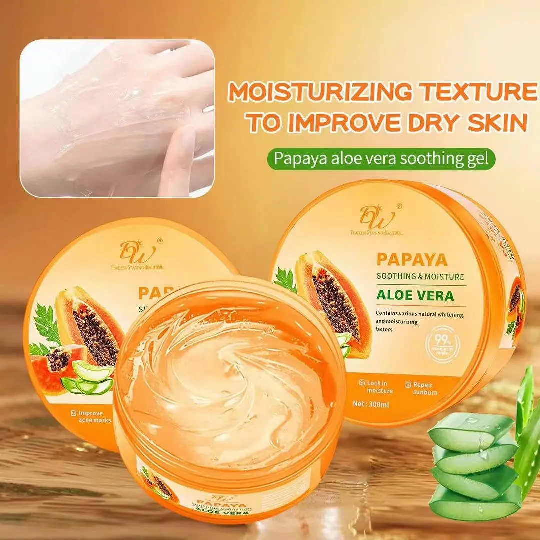 Picture of Papaya Moisturizing Aloe Vera Soothing Gel - 300ml