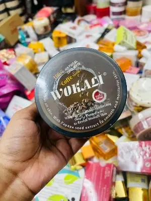 Picture of Wokali Coffee Scrub for Face & Body Hydrating & Moisturizing - Brown