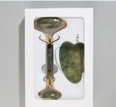 Picture of Face Massager Roller Guasha Scraper Set
Beauty Gua Sha Natural Stone Face Massager
Chin Cellulite Slim Massage Skin Care Tools