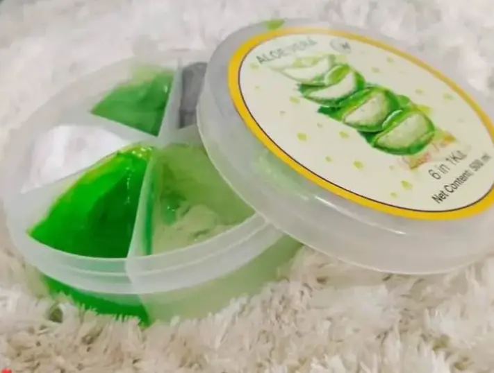 Picture of Aloe Vera 6 in 1 Facial Kit Combo Set - Green