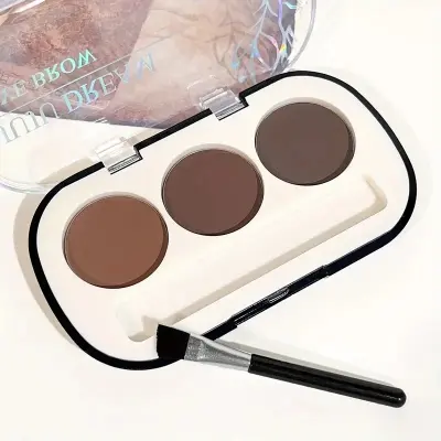 Picture of Dodo Girl 3 in 1 Eyebrow Powder Kit for Women Hair Dye Makeup Hair Coloring Kit Hair Dyeing Kit