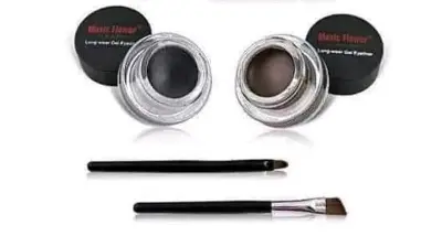 Picture of Water Proof Music Flower Gel Black & Brown 2-Color Gel Eyeliner