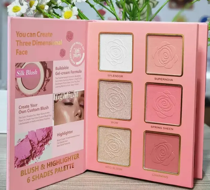 Picture of IGOODCO All in One Makeup Pallet Eyeshadow Palette Blusher Pallet Concealer Pallet highlighter Pallet