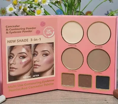 Picture of IGOODCO All in One Makeup Pallet Eyeshadow Palette Blusher Pallet Concealer Pallet highlighter Pallet