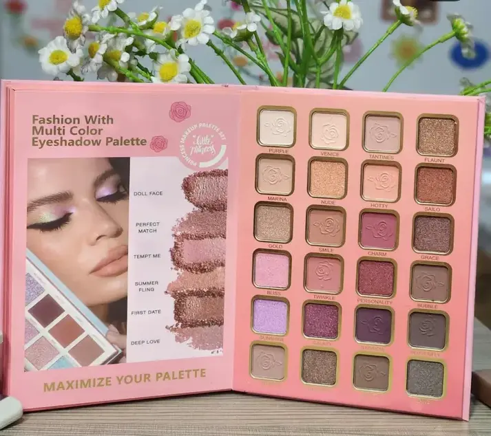 Picture of IGOODCO All in One Makeup Pallet Eyeshadow Palette Blusher Pallet Concealer Pallet highlighter Pallet