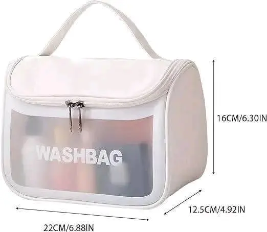 Picture of Large Capacity Makeup Organizer Bag Waterproof Cosmetic Storage Bag Travel Makeup Pouch - Multicolor