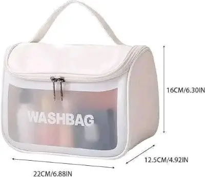 Picture of Large Capacity Makeup Organizer Bag Waterproof Cosmetic Storage Bag Travel Makeup Pouch - Multicolor