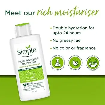 Picture of Simple Replenishing Rich Moisturizer - 125ml