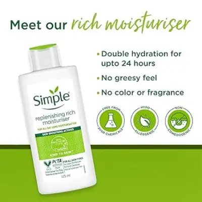Picture of Simple Replenishing Rich Moisturizer - 125ml