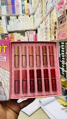 Picture of ROMCOM Angel Heart 12 Pcs Liquid Matte Lipstick Set