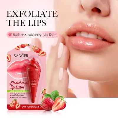 Picture of Sadoer Lip Balm Lip Therapy Lip Moisturizer Lip Primer Lip Brightner