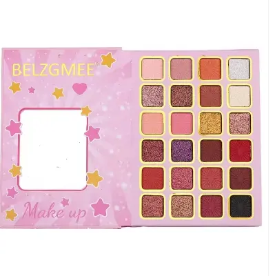 Picture of BELZGMEE All in One Professional Makeup Pallet Eyeshadow Palette Blusher Pallet Highlighter Pallet