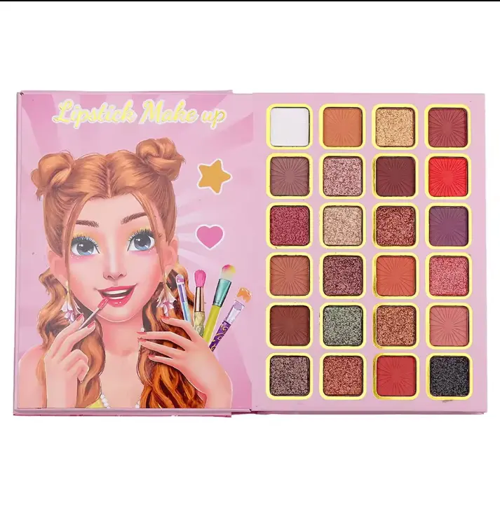 Picture of BELZGMEE All in One Professional Makeup Pallet Eyeshadow Palette Blusher Pallet Highlighter Pallet