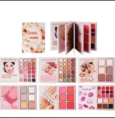 Picture of IGOODCO Fashion All in One Makeup Pallet Eyeshadow Palette Blusher Pallet Highlighter Pallet