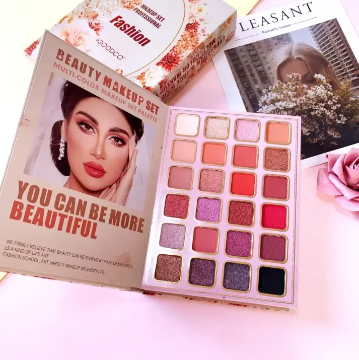 Picture of IGOODCO Fashion All in One Makeup Pallet Eyeshadow Palette Blusher Pallet Highlighter Pallet