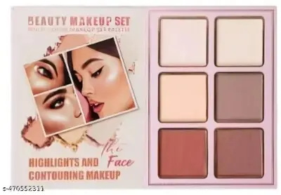 Picture of IGOODCO Fashion All in One Makeup Pallet Eyeshadow Palette Blusher Pallet Highlighter Pallet