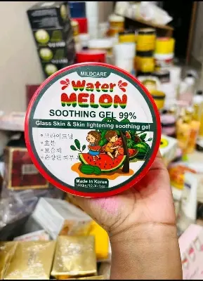 Picture of Mildcare Watermelon Soothing Gel 99% for Glass Skin & Skin Lightening - Fruity