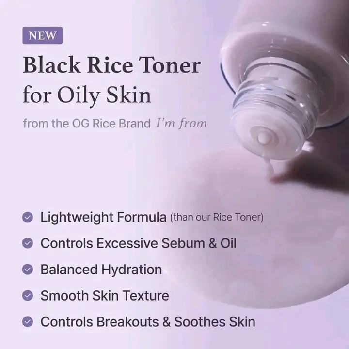 Picture of Im From Black Rice Toner For Oily Skin - 30ml