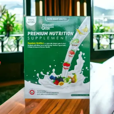 Picture of Natural Weight Gain Supplement Premium Nutrition Milk Shake