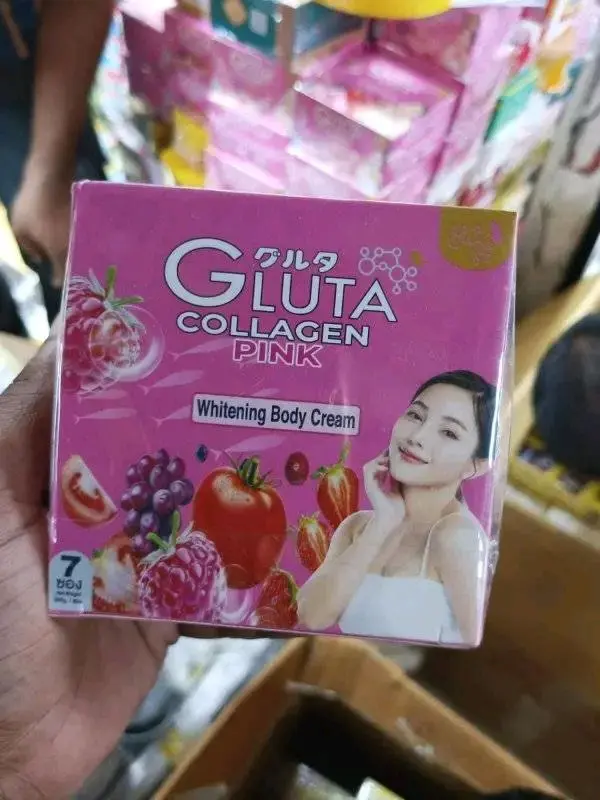 Picture of Gluta Collagen Pink Full Face & Body Whitening Combo Set
