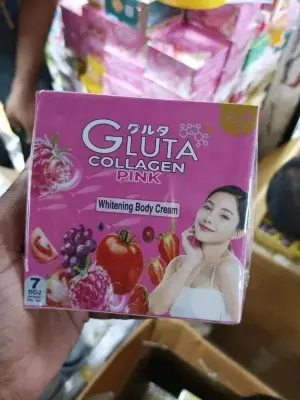 Picture of Gluta Collagen Pink Full Face & Body Whitening Combo Set
