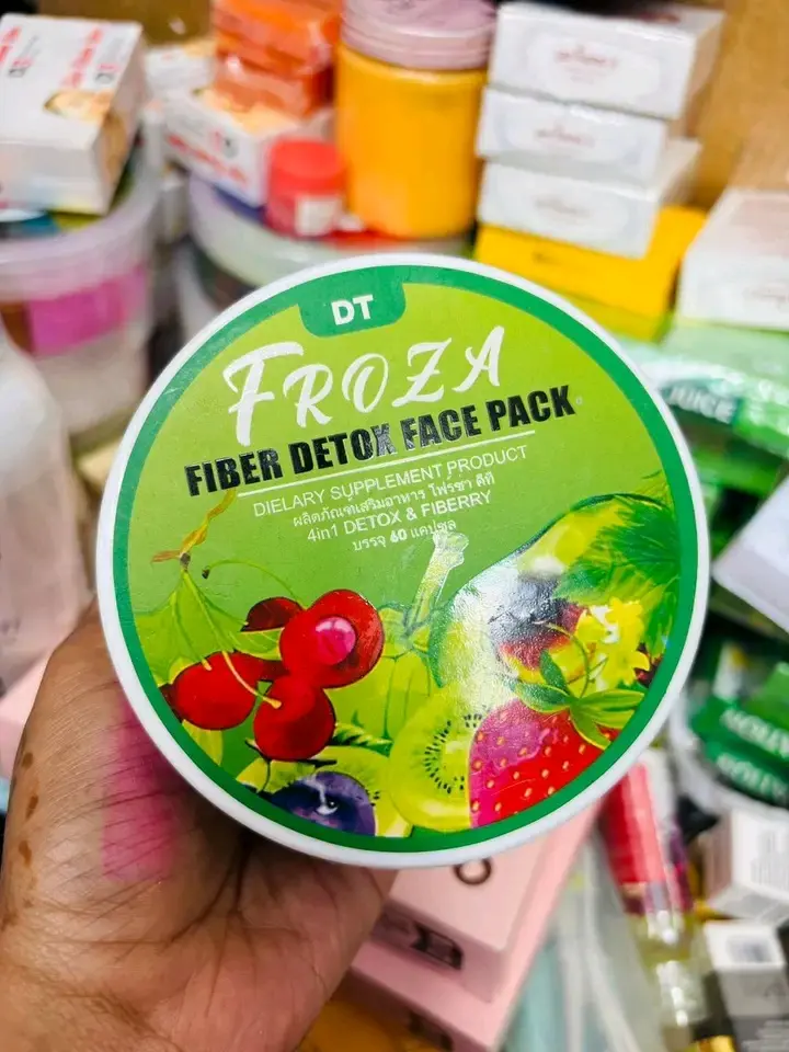 Picture of Froza Fiber Detox Whitening Face Pack - 300gm