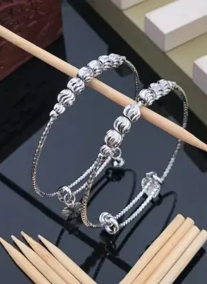 Picture of Gold Plated Copper Bengal Set/Churi Set Adjustable for Women