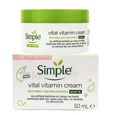 Picture of Simple Vital Vitamin Night Cream - 50