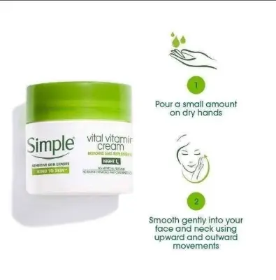 Picture of Simple Vital Vitamin Night Cream - 50