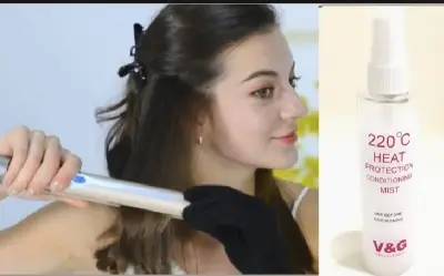 Picture of V&G 220°C Heat Protection Conditioning Mist
100MI & Mini Hair Straightener Combo Set for Hair Straightening