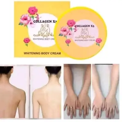 Picture of Collagen X3 Emergency Whitening Body Cream - 300ml - Yellow