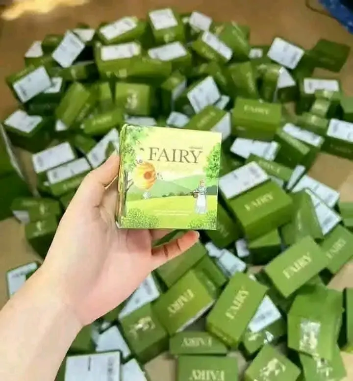 Picture of Fairy Face & Body Whitening Scrub Soap For Men & Women - Green