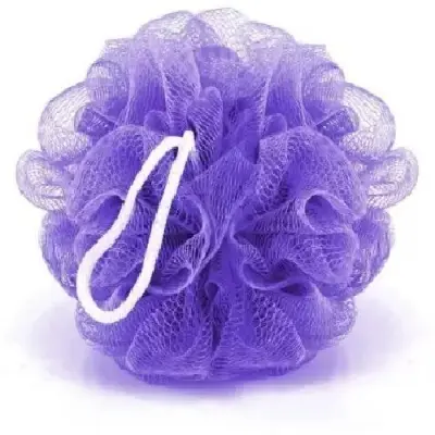 Picture of Premium Quality Loofah Flower Bath Shower Wash Cleaning Sponge - 1Pcs - Multicolor
