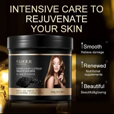 Picture of Sadoer Caviar Luxury Protect Smooth Hair Mask - 500gm