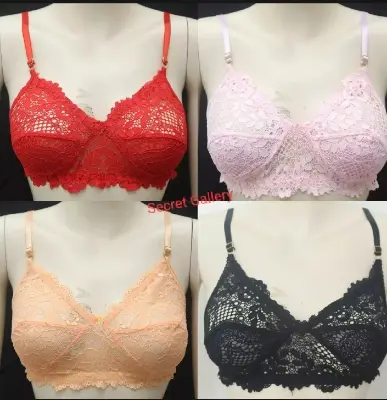 Picture of 3 Piece Comfortable Net Bra Soft Net Bra for
Women