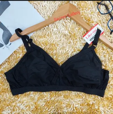 Picture of Mall 1 piece comfortable Indian Like me bra
cotton big belt soft synthetic Bra for women