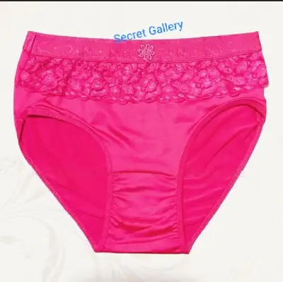 Picture of 2 পিস চায়না প্যান্টি. কুচি সফট সুতি হাফ নেট স্ট্রেচেবল
স্লিম ফিট আরামদায়ক ভাল মানের মহিলা, মহিলা, - Multicolor