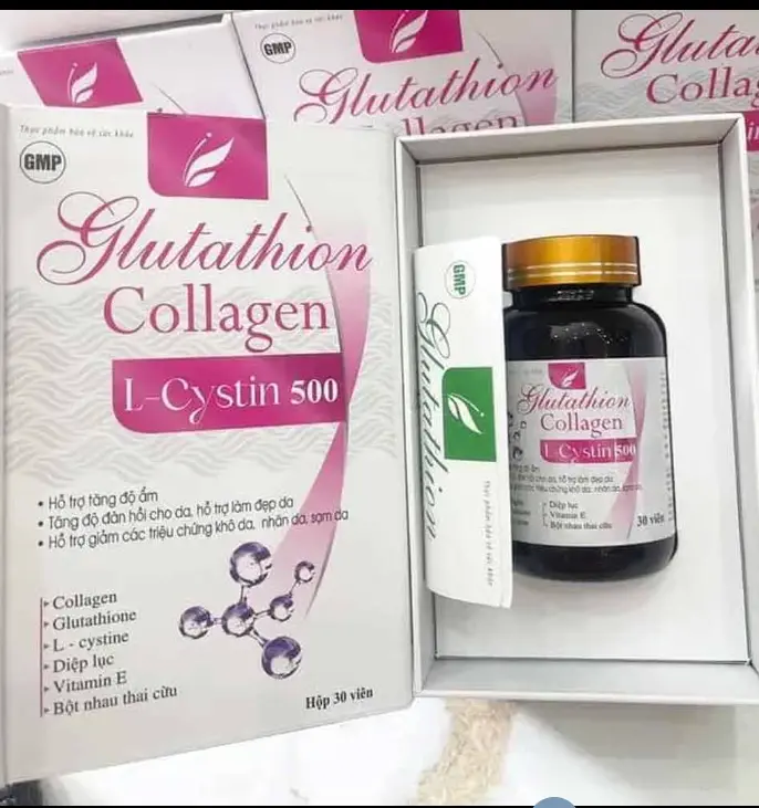Picture of Glutathion Collagen L-Cystin 500 (30 Capsules)